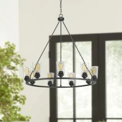 Budget 🧨 Progress Lighting Debut 9-Light Chandelier, Graphite 😀 -ceiling lighting store 649134ba0eb45ea5 1444 w800 h800 b0 p0