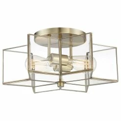 Best Sale ❤️ Helmsman Lighting Works 2-Light Semi-Flush Mount 🎁