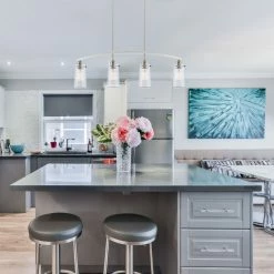 Brand new ⌛ Kira Home Rayne 33" Farmhouse Arched Island Light, Seeded Glass Shades 🔔 -ceiling lighting store 65213bcc0f4ecd01 8688 w800 h800 b0 p0