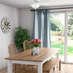 Coupon 🔔 Hunter Fan Company Newsome Low Profile Fresh White Ceiling Fan With Light, 42" 🛒 -ceiling lighting store 655100ad0f8fc82f 9878 w800 h800 b0 p0