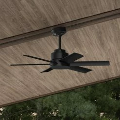Flash Sale ⭐ Hunter Fan Company Hunter 44" Kennicott Matte Black Outdoor Ceiling Fan With Wall Control 😍 -ceiling lighting store 67210b590f8fd5c2 6629 w800 h800 b0 p0