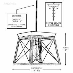 Cheap 🔔 Urban Ambiance Luxury Industrial Chic Pendant Light, Berkeley Series, Olde Bronze 👍 -ceiling lighting store 674157230bc57a25 5573 w800 h800 b1 p0