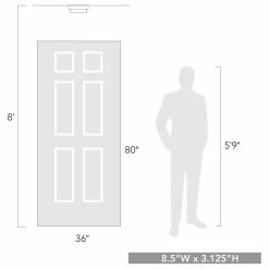 Best Sale 🛒 Golden Lighting Versa Flush Mount, Matte Black, 8.5" 😍 -ceiling lighting store 69b165f10df0fcaa 1092 w800 h800 b1 p0