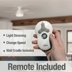 Cheapest 🎁 Hunter Fan Company 44" Dempsey Low Profile Ceiling Fan With Light + Remote, Fr 🔔 -ceiling lighting store 6b01e8a50f8fe6d4 9767 w800 h800 b0 p0