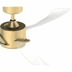 Top 10 😍 Fanimation SculptAire, 52" Brushed Satin Brass With Clear Blades And LED Light 😀 -ceiling lighting store 6bd18c640f7238ea 3425 w800 h800 b1 p0