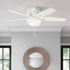 Best deal ❤️ Hunter Fan Company 52" Donegan Low Profile Fresh White Ceiling Fan With Light 😍 14 Best deal ❤️ Hunter Fan Company 52" Donegan Low Profile Fresh White Ceiling Fan With Light 😍 -ceiling lighting store 6c81e6550f8fc42a 9334 w800 h800 b0 p0