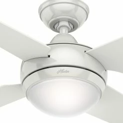Budget 🔥 Hunter Fan Company Sonic Ceiling Fan With Light And Handheld Remote, White 🎁 -ceiling lighting store 6e11e04b0efa83a0 9846 w800 h800 b0 p0