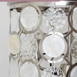 Buy 💯 Kira Home Estelle 18" Chic Crystal Pendant Chandelier, Wavy Glass, Capiz Shell 🤩 -ceiling lighting store 6fc183d500df5a01 1864 w800 h800 b0 p0