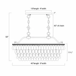 Promo π Edvivi Lighting 6-Light Antique Bronze Rectangular Crystal Chandelier Dining Room 40" Glam π― 14 Promo π Edvivi Lighting 6-Light Antique Bronze Rectangular Crystal Chandelier Dining Room 40" Glam π― -ceiling lighting store 7231a4cc0d72a74c 1882 w800 h800 b0 p0