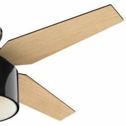 Budget 😉 Hunter Fan Company 52" Cranbrook Low Gloss Black Ceiling Fan W/ Light/Remote 😉 -ceiling lighting store 7531e0050f8fcf3c 7532 w800 h800 b1 p0