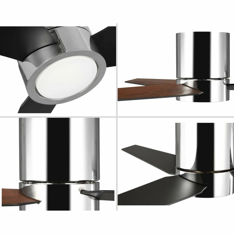 Best deal 👏 Progress Lighting Braden 56" Indoor Hugger Ceiling Fan, Polished Chrome ✔️ 5 Best deal 👏 Progress Lighting Braden 56" Indoor Hugger Ceiling Fan, Polished Chrome ✔️ - Image 5