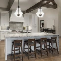 Wholesale 🔥 JONATHAN Y Adam Adjustable Metal And Glass Led Pendant, Oil Rubbed Bronze, 16" Width 😀 -ceiling lighting store 7bf13c060387c12f 7326 w800 h800 b0 p0