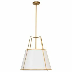 Best reviews of π Dainolite Ltd. Contemporary Modern Pendant Light, Gold π―