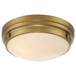 Deals 👍 Savoy House Flush Mount, Warm Brass, 13.25" 🔔 -ceiling lighting store 7db1a9770b4d1e9c 6026 w800 h800 b1 p0