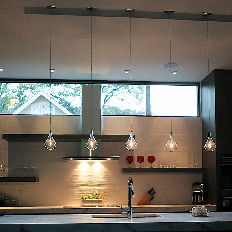 Best Pirce ✔️ ET2 Contemporary Lighting Larmes, Single Pendant, Polished Chrome, Clear 🎉 3 Best Pirce ✔️ ET2 Contemporary Lighting Larmes, Single Pendant, Polished Chrome, Clear 🎉 - Image 3