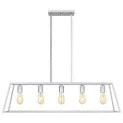 Hot Sale π₯° OVE Decors Adele 5-Light 38" Ceiling Pendant Light, Painted Brushed Nickel π