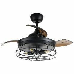 Best Sale 😉 FLINT GARDEN INC 36-Inch Industrial Ceiling Fan With Foldable Blades 🤩