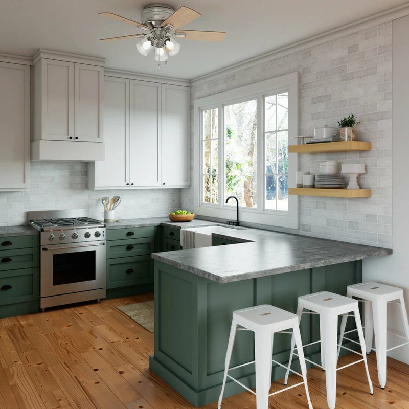 Hot Sale 😉 Hunter Fan Company Crestfield Brushed Nickel Ceiling Fan With Light, 42" ❤️ 2 Hot Sale 😉 Hunter Fan Company Crestfield Brushed Nickel Ceiling Fan With Light, 42" ❤️ - Image 2