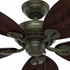 Brand new 🎁 Hunter Fan Company Hunter 54" Bayview Outdoor Ceiling Fan, Provencal Gold With Pull Chain 🌟 -ceiling lighting store 8681627f0eb452ed 6593 w800 h800 b0 p0
