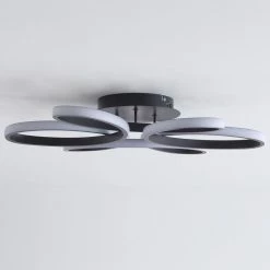 Cheap ✨ Aiwen 1-Light Modern Linear LED Flush Mount Light Ceiling Light, Black 🎉 -ceiling lighting store 88a13a340295b6e2 9322 w800 h800 b0 p0