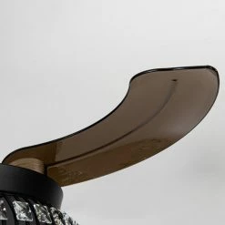 Cheapest ⌛ Whoselamp 42 In. Modern Black Crystal Retractable Ceiling Fan With Light Kit And Remote 👍 -ceiling lighting store 8951b5480315a32c 2796 w800 h800 b0 p0