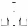 Cheap 🧨 Savoy House Salerno 6-Light Matte Black Chandelier ✨