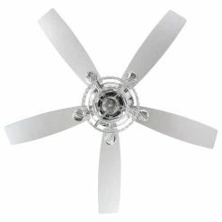 Best reviews of 🌟 Whoselamp 52 Modern Crystal Ceiling Fan With 4-Lights/5 Blades, Remote Control, Chrome 🔥 -ceiling lighting store 8ec11bfa0c99fcfc 4609 w800 h800 b1 p0