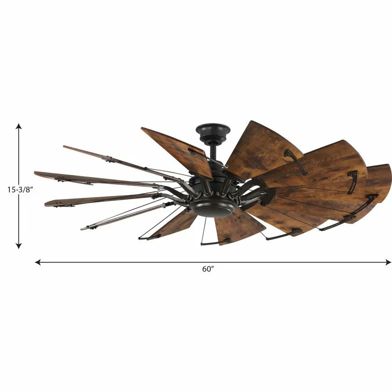 Cheapest 🔔 Progress Lighting Springer 60 Inch 12 Blade Ceiling Fan In Architectural Bronze 🤩 9 Cheapest 🔔 Progress Lighting Springer 60 Inch 12 Blade Ceiling Fan In Architectural Bronze 🤩 - Image 9
