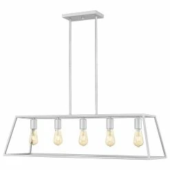 Hot Sale 🥰 OVE Decors Adele 5-Light 38" Ceiling Pendant Light, Painted Brushed Nickel 🛒 -ceiling lighting store 9141adb50f6b92b6 0802 w800 h800 b1 p0