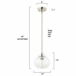 New 🛒 Light Society Comstock Seeded Glass Pendant Light 😍 -ceiling lighting store 9181a2190ed72d32 3882 w800 h800 b1 p0