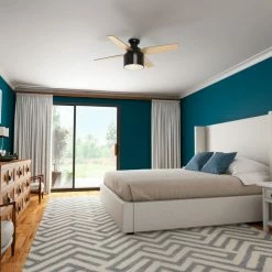 Budget 😉 Hunter Fan Company 52" Cranbrook Low Gloss Black Ceiling Fan W/ Light/Remote 😉 -ceiling lighting store 9651ed0c0f8fcf2a 7532 w800 h800 b0 p0