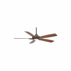 Outlet 🧨 Minka Aire Dyno 52 In. 5-Blade LED Indoor Ceiling Fan, Oil Rubbed Bronze 🔔