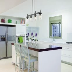 Best Sale π Golden Lighting Winslett Linear Pendant, Matte Black With Ribbed Clear Glass π 10 Best Sale π Golden Lighting Winslett Linear Pendant, Matte Black With Ribbed Clear Glass π -ceiling lighting store 9b71668e0df794ce 5192 w800 h800 b0 p0