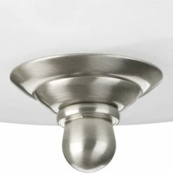 Brand new ⌛ Progress Lighting 3-60W Medium Close To Ceiling, Brushed Nickel 😉 -ceiling lighting store 9ec10f8f0d606612 8876 w800 h800 b0 p0