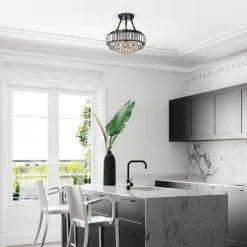 Cheapest π Greenville Signature Aresi 4-Light Semi-Flush Mount β