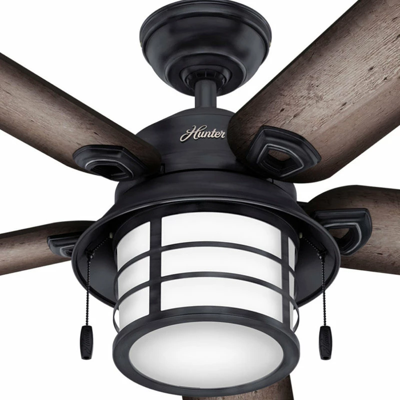 Best Pirce ✔️ Hunter Fan Company 54" Key Biscayne Weathered Zinc Ceiling Fan With Light ❤️ 9 Best Pirce ✔️ Hunter Fan Company 54" Key Biscayne Weathered Zinc Ceiling Fan With Light ❤️ - Image 9