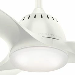 Deals 😉 Casablanca Fan Company Casablanca Wisp 52" Indoor LED Ceiling Fan 59284 - Fresh White 🔔 -ceiling lighting store a2a185890efa8c52 5504 w800 h800 b0 p0