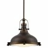 Promo 😍 Kira Home Beacon 11" Farmhouse / Nautical Pendant Light, Round Fresnel Glass 🎁