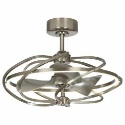 Top 10 🧨 FLINT GARDEN INC 27-inch Satin Nickel Reversible LED Ceiling Fan With Remote 😀 -ceiling lighting store a9816d66019c0b3e 3359 w800 h800 b1 p0