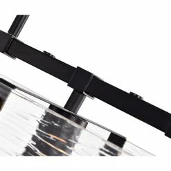 Best deal 🌟 Edvivi Lighting 3-Light Black And Antique Gold Pendant Light With Verre Strie Glass 👍 -ceiling lighting store ac71028b0c5394e9 9119 w800 h800 b0 p0