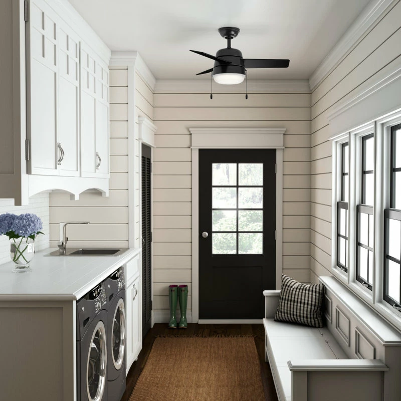 Cheapest π Hunter Fan Company 36" Aker Matte Black Ceiling Fan With Light 𧨠10 Cheapest π Hunter Fan Company 36" Aker Matte Black Ceiling Fan With Light 𧨠- Image 10