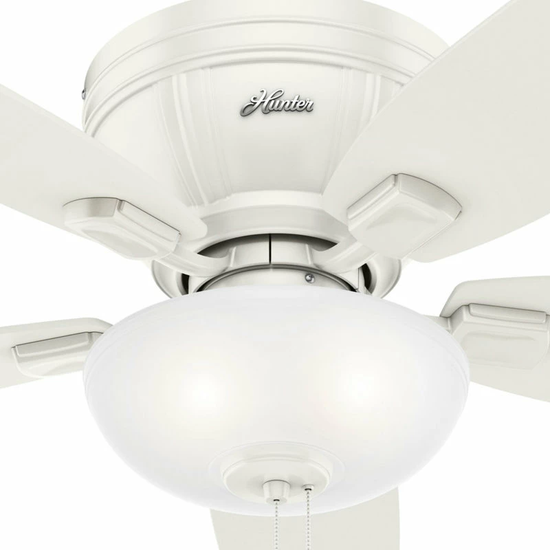 Discount 😀 Hunter Fan Company 52" Kenbridge LP With Light Fresh White Ceiling Fan W/ Light 🌟 9 Discount 😀 Hunter Fan Company 52" Kenbridge LP With Light Fresh White Ceiling Fan W/ Light 🌟 - Image 9