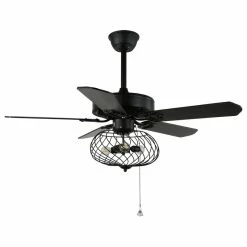 New ⭐ Bella Depot Modern Black Industrial Ceiling Fan With Remote Control, Reversible, 42 In. 🔥 -ceiling lighting store b2b13c9f0fbf98ed 7070 w800 h800 b1 p0