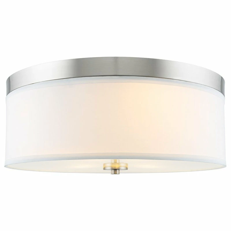 Best deal β Kira Home Walker 15" Flush Mount Ceiling Light, White Fabric Shade, Round Glass π 1 Best deal β Kira Home Walker 15" Flush Mount Ceiling Light, White Fabric Shade, Round Glass π