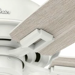 Budget 💯 Hunter Fan Company 52" Donegan With 3 Lights Fresh White Ceiling Fan With Light ✨ -ceiling lighting store b7a1c4c10f8fcf2d 7497 w800 h800 b0 p0