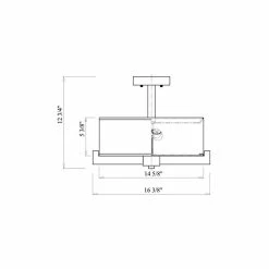 Buy 🌟 Linea Di Liara Allegro Semi Flushmount Ceiling Lamp, Brushed Nickel 🤩 -ceiling lighting store b7b14fa407153fa7 4856 w800 h800 b1 p0