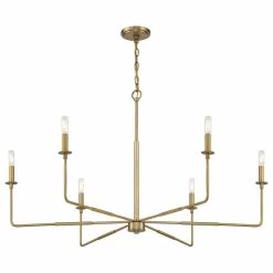 Deals 🥰 Savoy House Salerno 6-Light Warm Barss Chandelier ⭐ -ceiling lighting store b90170a3006f964d 6036 w800 h800 b1 p0