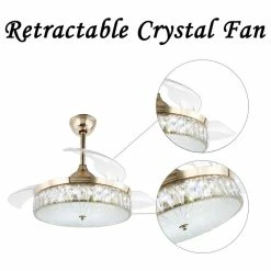 New 🎁 Bella Depot Decorative Gold Drum Ceiling Fan With Light And Remote, Foldable Blade, French G 🧨 -ceiling lighting store b9610a1b0396ecb6 6005 w800 h800 b1 p0