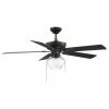 Cheapest 🔔 Trade Winds Lighting 1-Light Ceiling Fan In Oil Rubbed Bronze ✔️