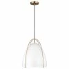 Buy 🎁 Generation Lighting Norman 1-Light Pendant, Satin Brass ✔️